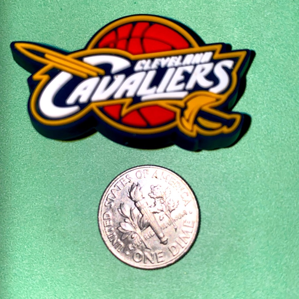 (10 for $15) Cleveland Cavaliers Basketball 🏀 NBA Crocs Shoe Charms